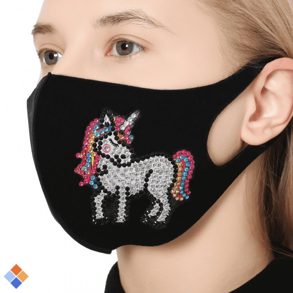 Unicorn Face Mask