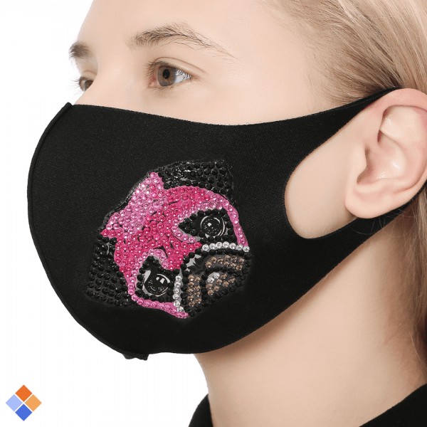 Pink Puppy Face Mask
