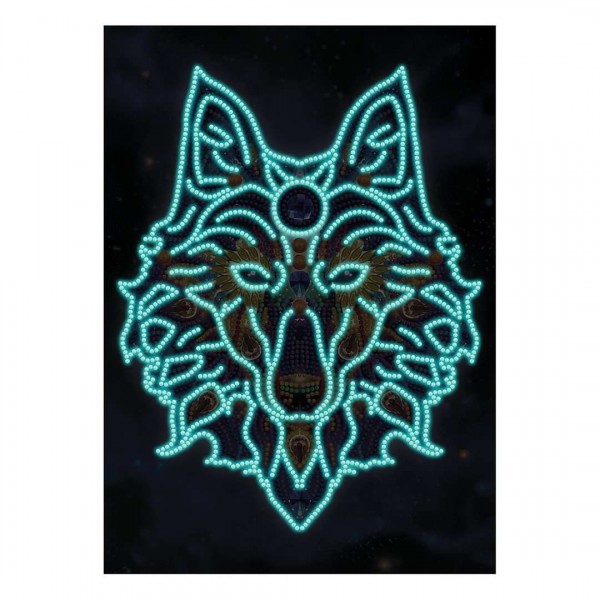 Mystic Wolf | Glow in the Dark