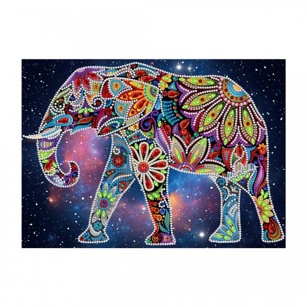 Elephant Art | Glow in the Dark