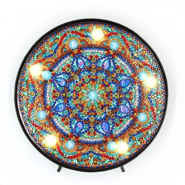 Round Lamp Serene Mandala