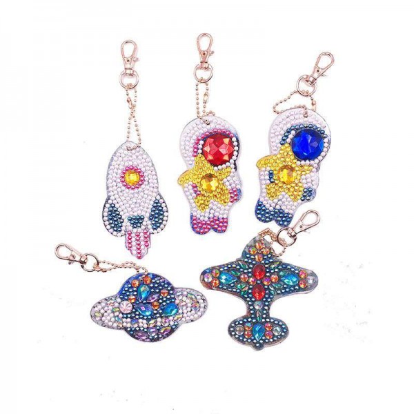 Keychains Space 5 pieces