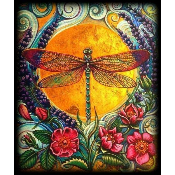 Artistic Dragonfly