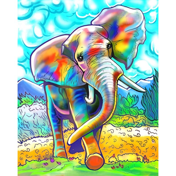 Colorful Elephant | Exclusive Design