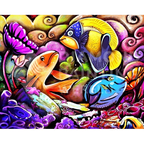 Fish in a Sea of Colour | Exclusive Design