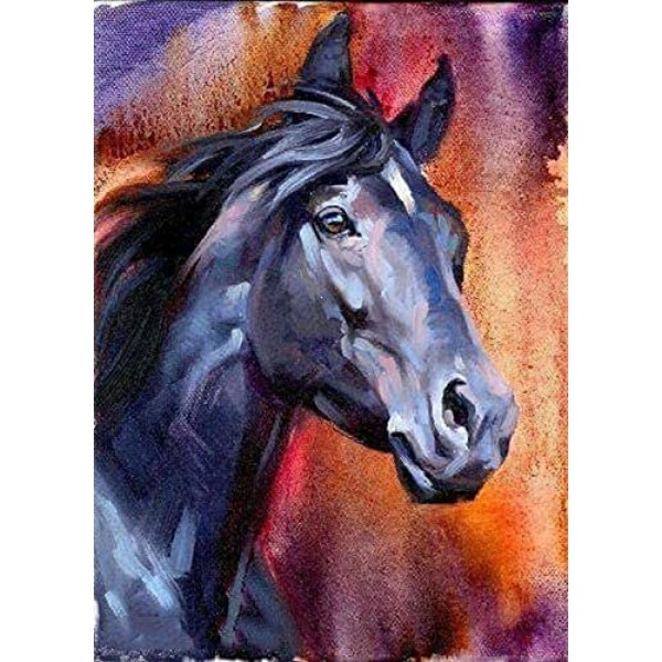 Artful Horse Portrait