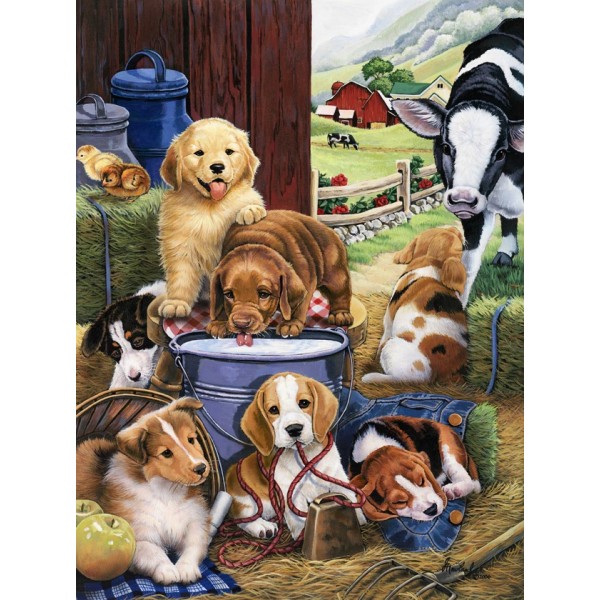 Puppies on The Farm